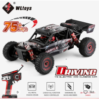 Wltoys 124106 1/12 2.4G 75KM/H RC Brushless 4WD Racing Truck