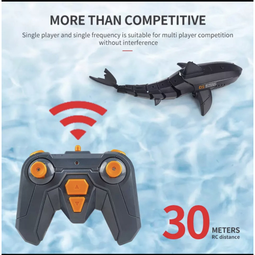 RC 2.4G Submarine Shark Children Electric Toy Gift Remote Control Boat
