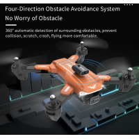 YDJIA D89 WiFi FPV with 4k HD Dual Camera Foldable RC Obstacle Avoidance Quadcopter