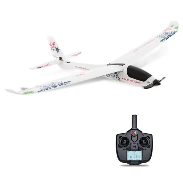 Wltoys XK A800 4CH 3D/6G System RC Airplane Remote Control Assembly with 2.4G Transmitter Compatible Futaba RTF