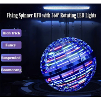 Magic Flying Ball Boomerang Spinner Fly Orb Toys Kids Children Birthday Christmas Gift