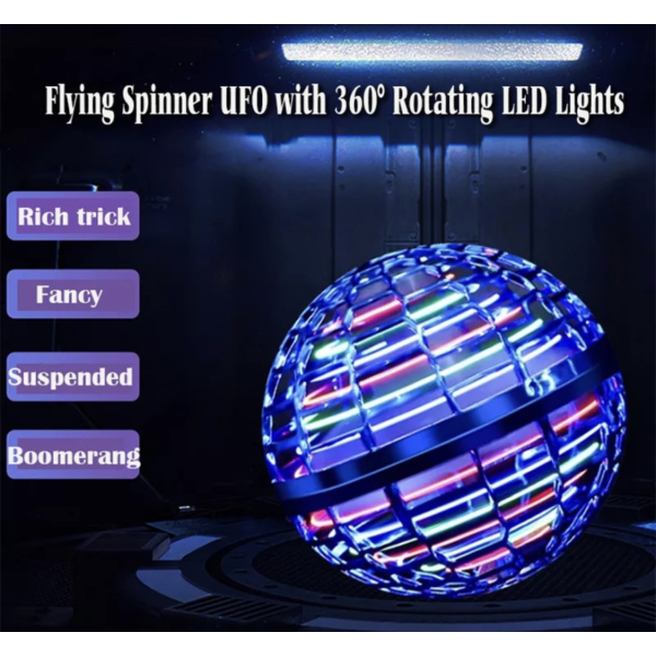Magic Flying Ball Boomerang Spinner Fly Orb Toys Kids Children Birthday Christmas Gift