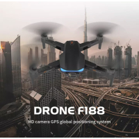 F188 PRO GPS Drone 6K HD Professional Dual Camera 5G WIFI FPV RC Quadcopter