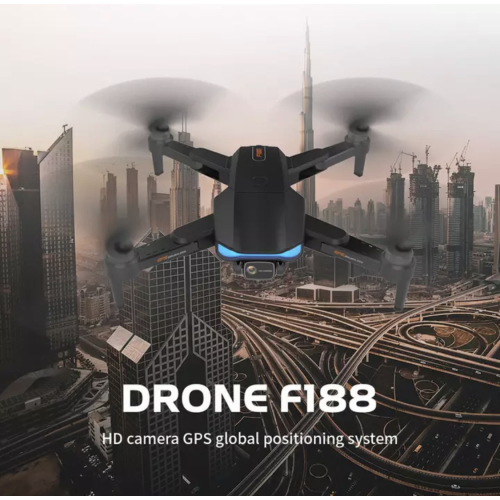 F188 PRO GPS Drone 6K HD Professional Dual Camera 5G WIFI FPV RC Quadcopter